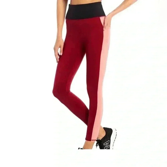 Fourlaps Plyo Workout/Lounge 2-toned Leggings SIZE XS. NWT - Picture 3 of 10